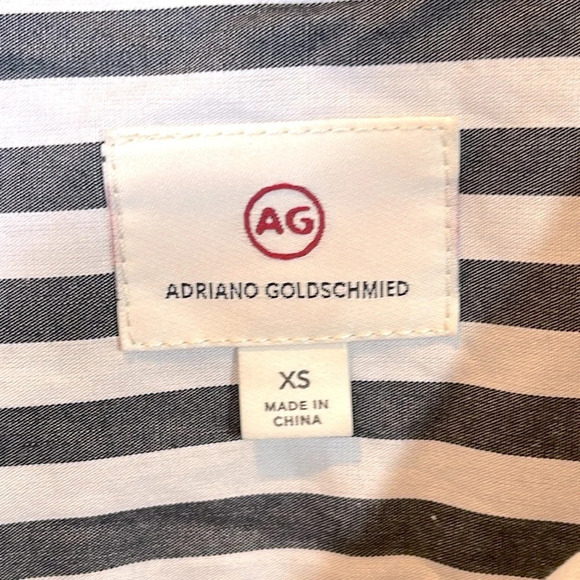 AG Adriano Goldschmied Women's Striped Top size XS - Picture 2 of 6